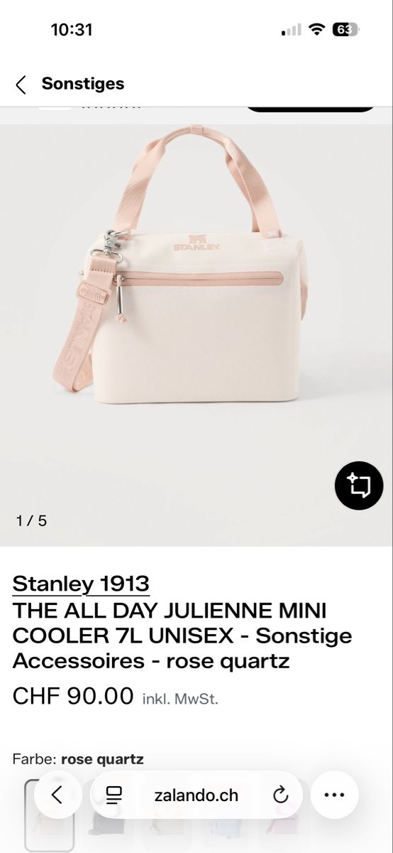 Stanley Sacs femmes: Stanley Tasche rose – D'occasion à Höri par Celine.11 7
