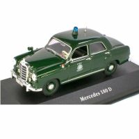Mercedes 180D Polizei 1:43 Atlas OVP 312