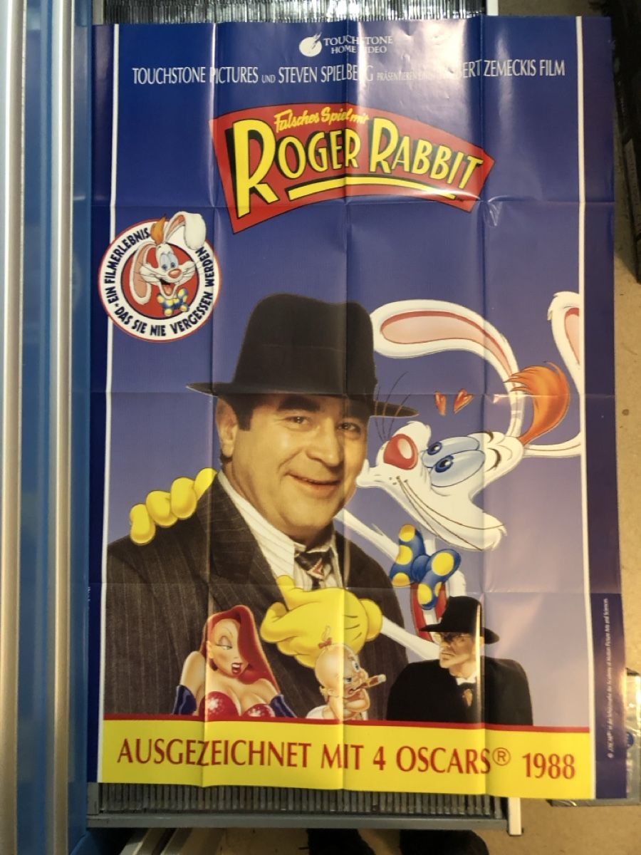 Poster & Bilder: Roger Rabbit Kinoplakat – Neu und originalverpackt aus Lausen von Indexvision