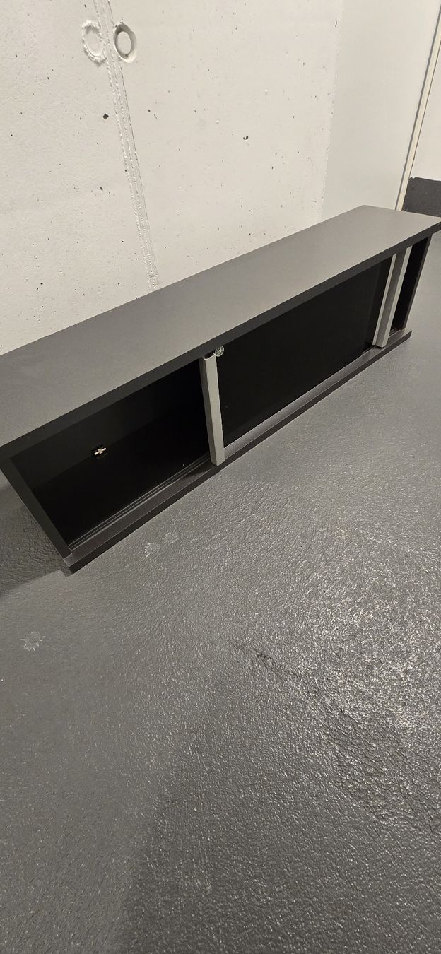 Regale: Regal schwarz mit Schiebefach – Gebraucht aus Egerkingen von bea_rxm7 1