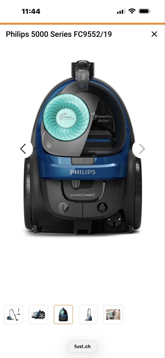 Philips Aspirateurs & Accessoires: PHILIPS 5000 Series Staubsauger 900W  – D'occasion à Schnottwil par mic_d27v 3