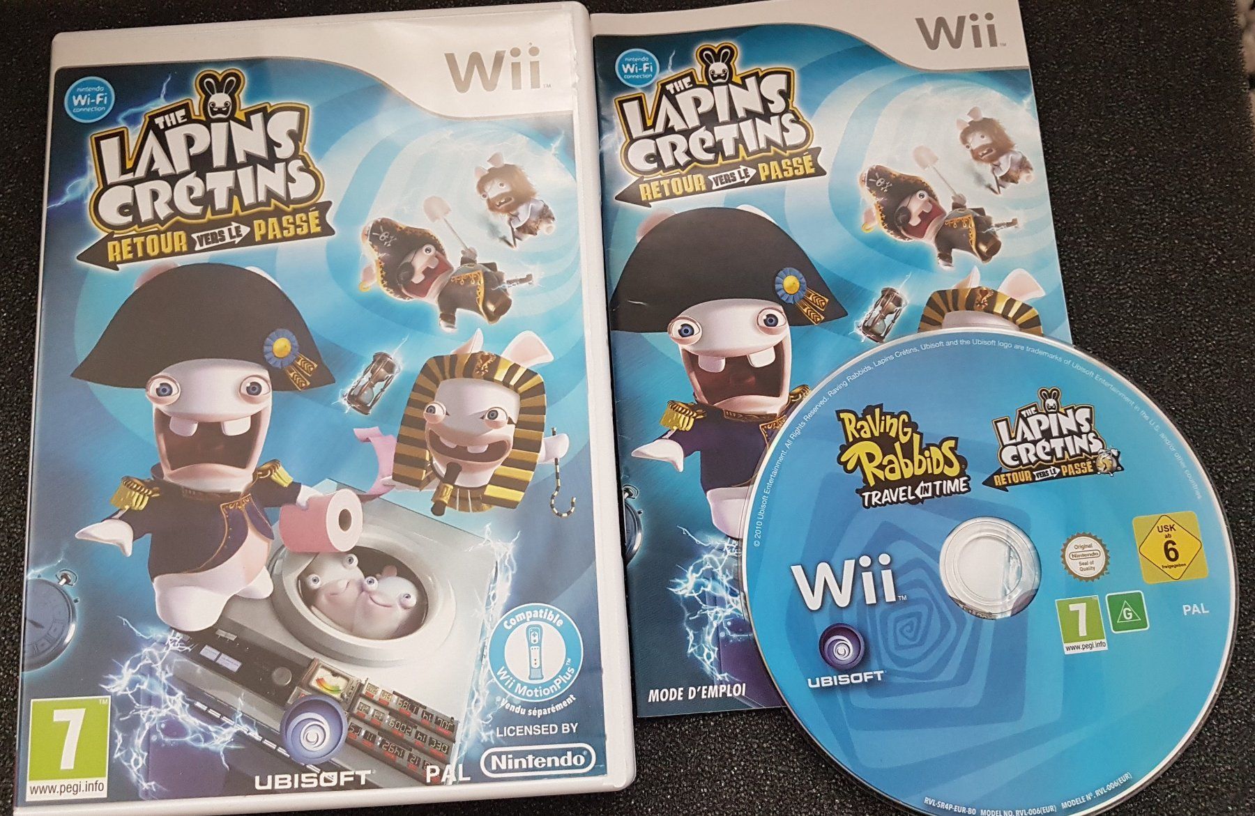 Nintendo Spiele: Lapins Cretins Retour vers le passé WII – Gebraucht aus Lutry von kylab7