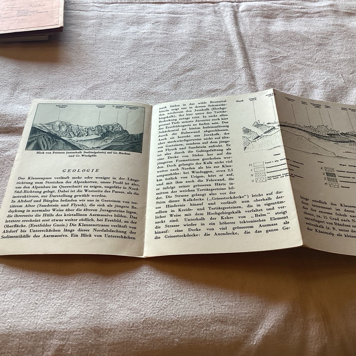 Ansichtskarten: Klausen poststrasse – Gebraucht aus Luc (Ayent) von Rebouille 4