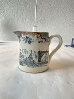 Ancien pot en porcelaine japonisant, signé 