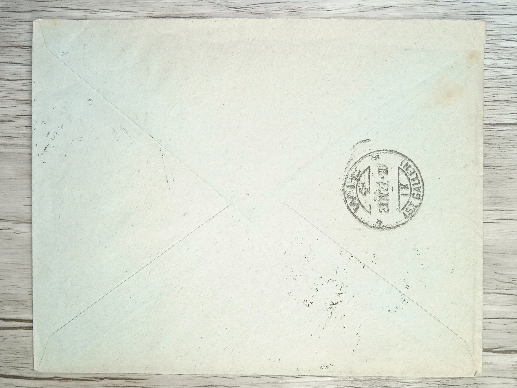 Tutti i francobolli: TR80 Enveloppe + Timbre Italie 1927 – Usato da Cousset venduto da Patrick_Collections 1