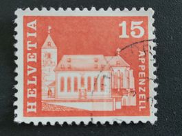 Timbre CH 1964/68 - Monuments historiques - N° 414 - Eglise