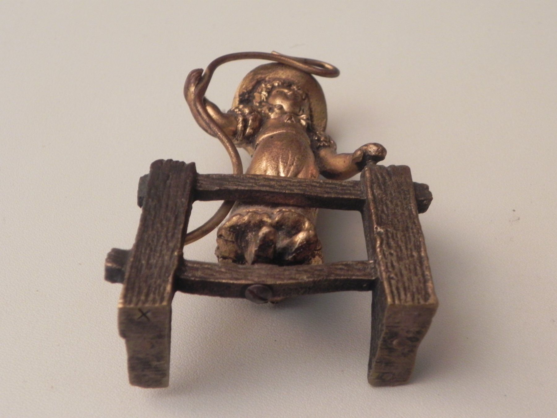 Figuren: Antike kleine Sammelfigur aus Messing oder Bronze – Gebraucht aus Minusio von Lory64 6