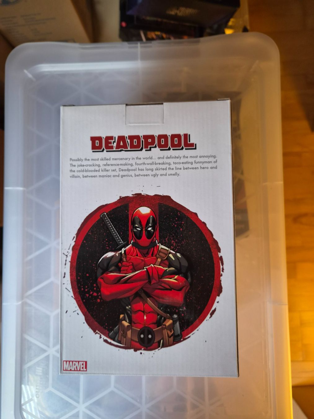 Statuette: Deadpool Head Knockers Marvel Wackelkopf NECA – Nuovo e nell'imballaggio originale da Sisseln AG venduto da schenk-figuren 2