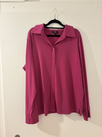 C&A chemise rose taille 48