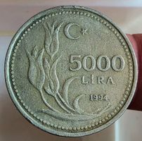 TÜRKEI 5000 LIRA 1994