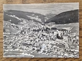 Ste - Croix, vue aérienne 1952