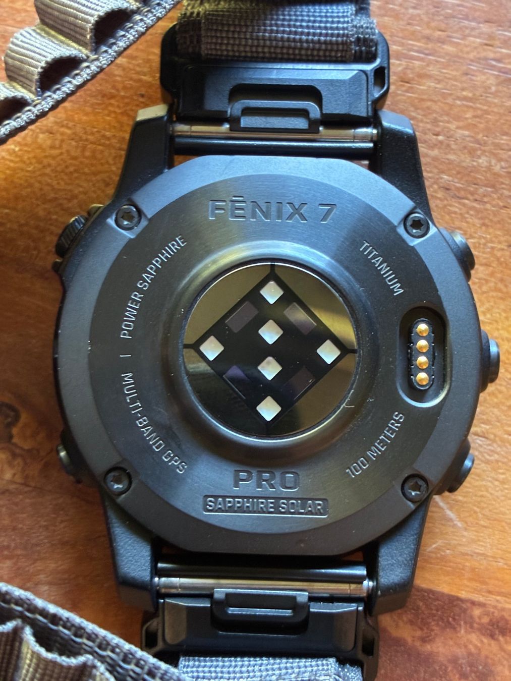Garmin Smartwatch: Garmin Fenix 7 Pro Sapphire Solar – Usato da Weesen venduto da emu_hnl9 3