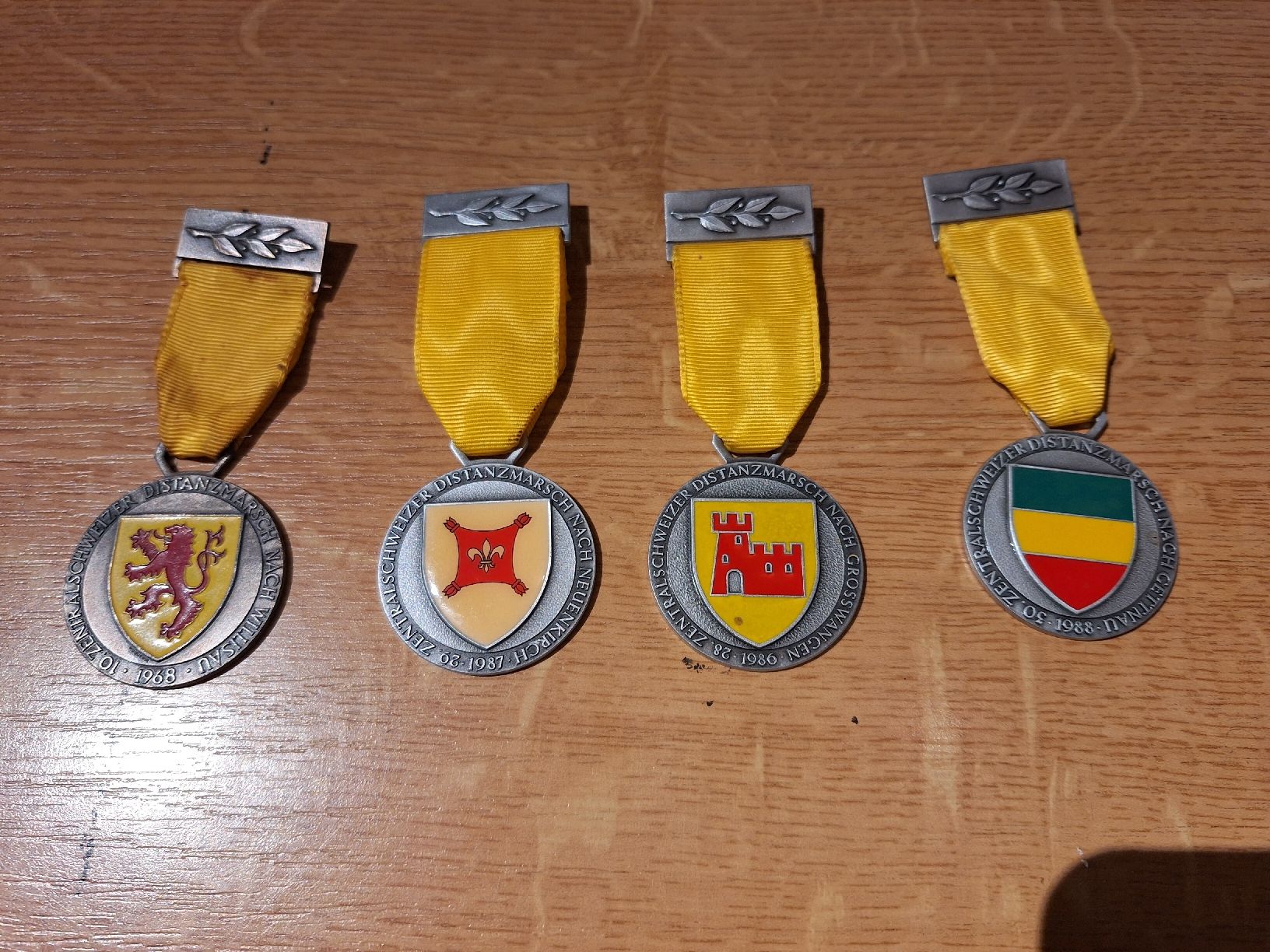 Medaillen: Medaille Distanzmärsche – Gebraucht aus Willisau von standard39