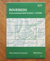 Landeskarte der Schweiz Roveredo 1: 50 000