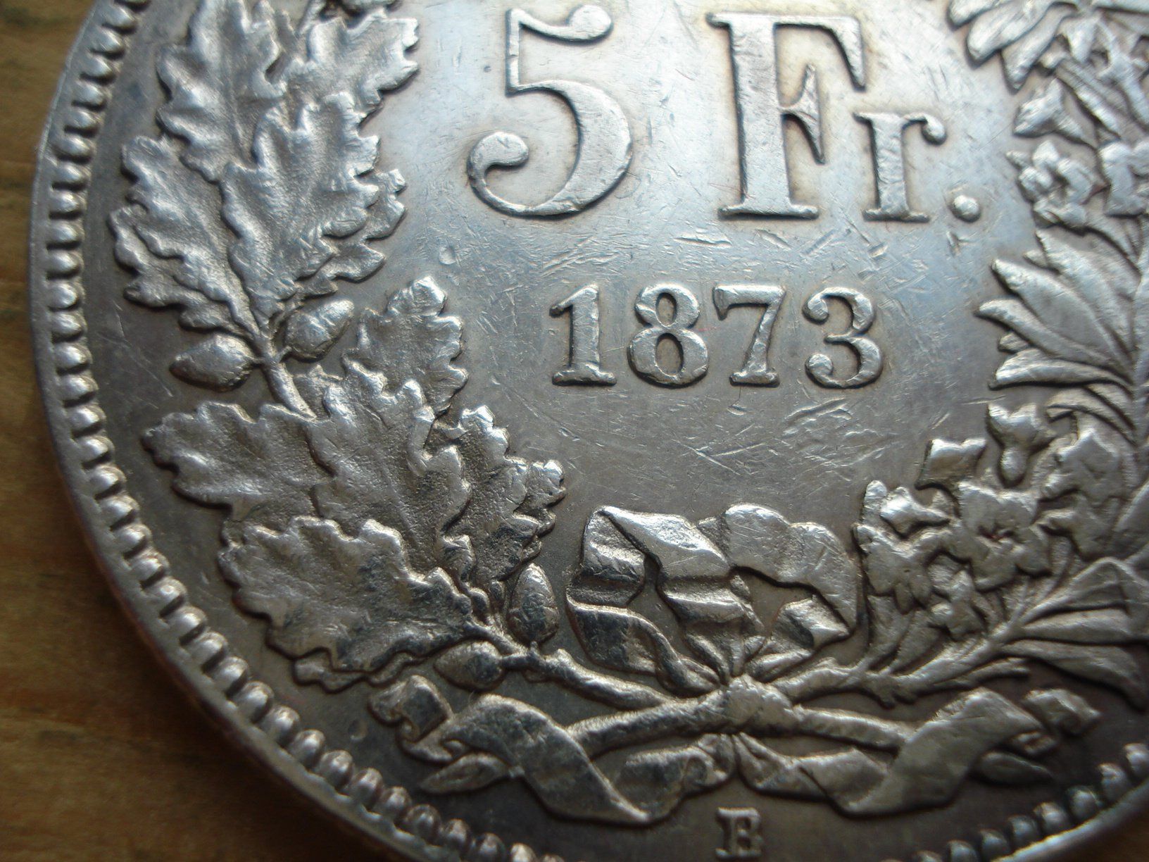 Tutti le monete: (K2) 5 Franken 1873 – Usato da Erlach venduto da Net-Coins 1
