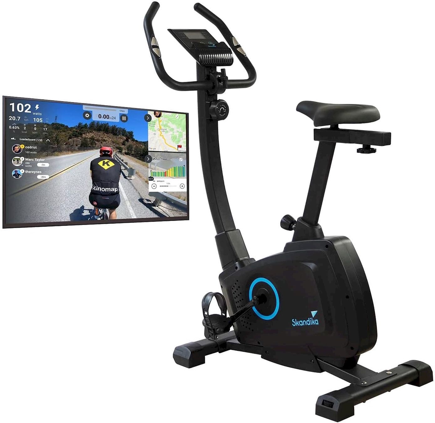 Vélos d'appartement: Skandika Ergometer Bragi schwarz – Neuf avec emballage d'origine à Bottighofen par zaap