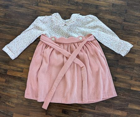 Süsses Mädchen Kleid, Gr. 86/92, Blumenmuster