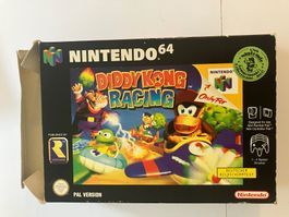 Diddy Kong Racing Nintendo 64 PAL Version Box