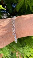 Kugelarmband silber