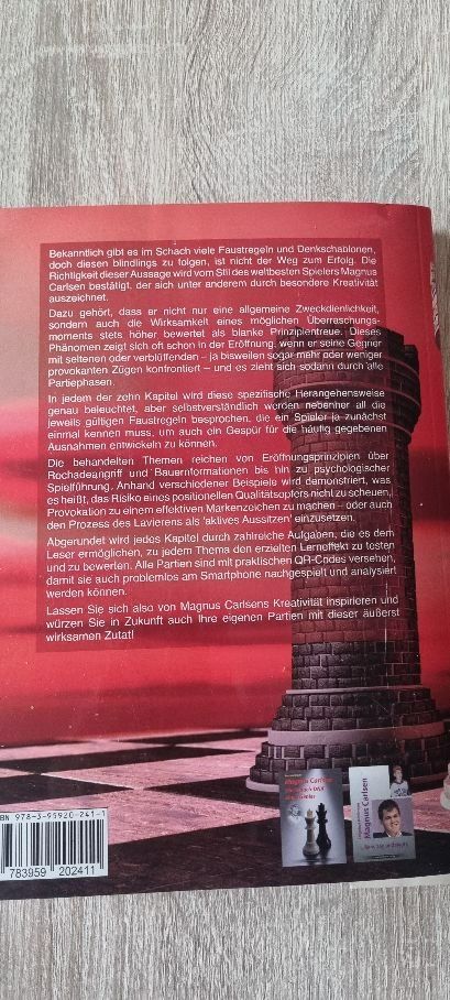 Bücher: Schachbuch Magnus Carlsen – Neu und originalverpackt aus Muttenz von Langerochade 1