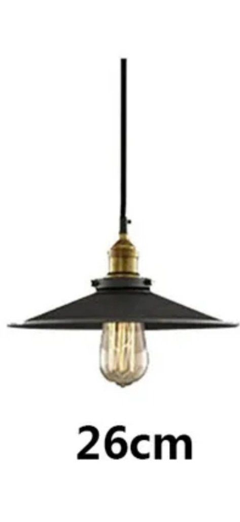 Lustres & lampes de plafonds: Deckenlampe Rustikal Metall E27 – Neuf (Voir description) à St. German par SchlufiPeter86 1