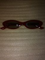 damen sonnenbrille,,,rot,,oval form,,uv400