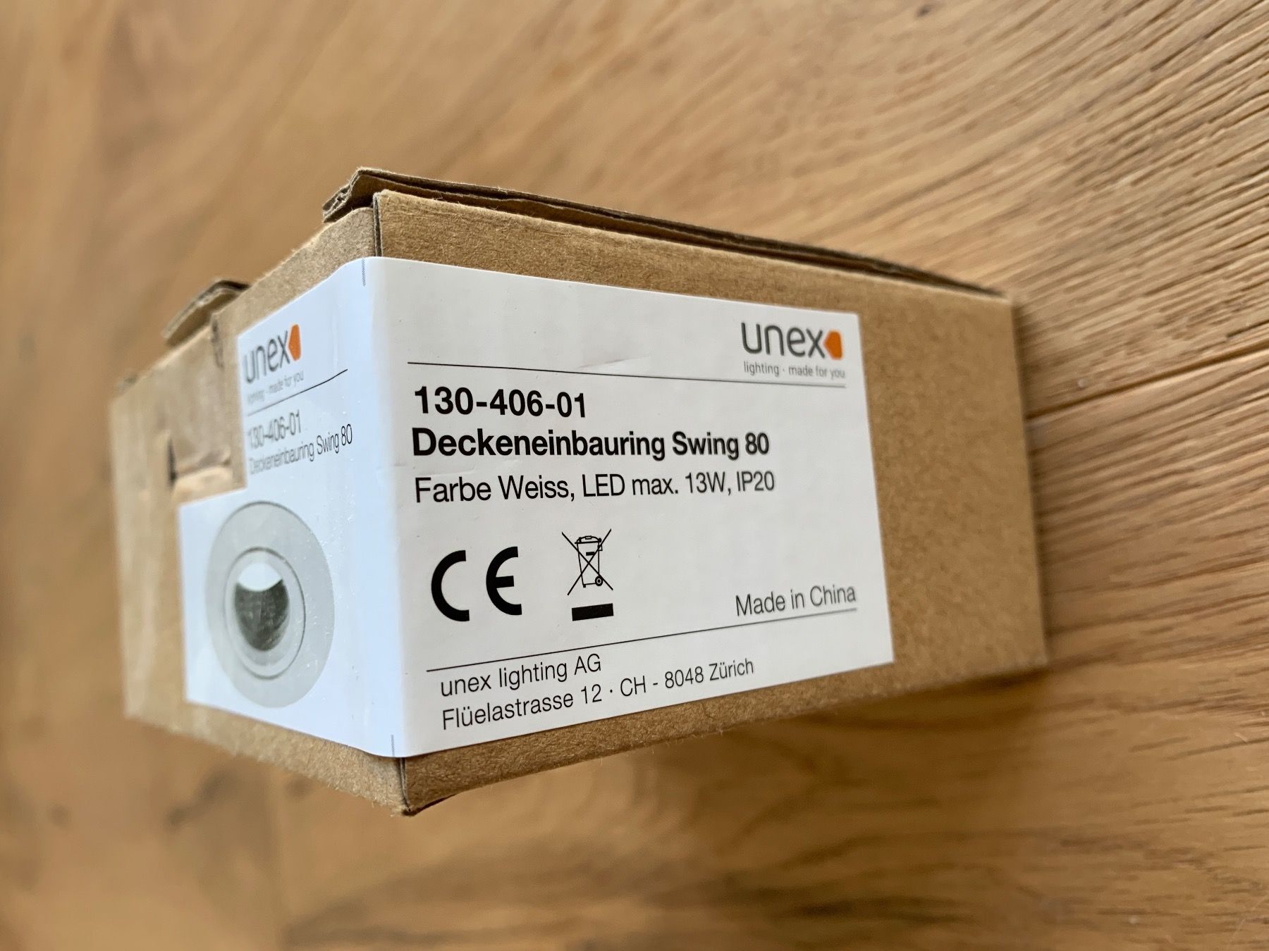 Lampadari & plafoniere: 1 x LED UNEX Deckeneinbauring Swing 80 – Nuovo e nell'imballaggio originale da Bachenbülach venduto da pako91 2