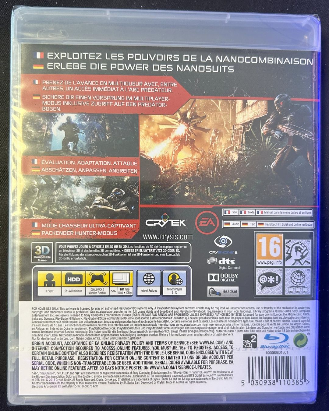 Jeux: PS3 game "Crysis 3 - Hunter Edition" – D'occasion à Corminboeuf par Ld6NVToZQe 1