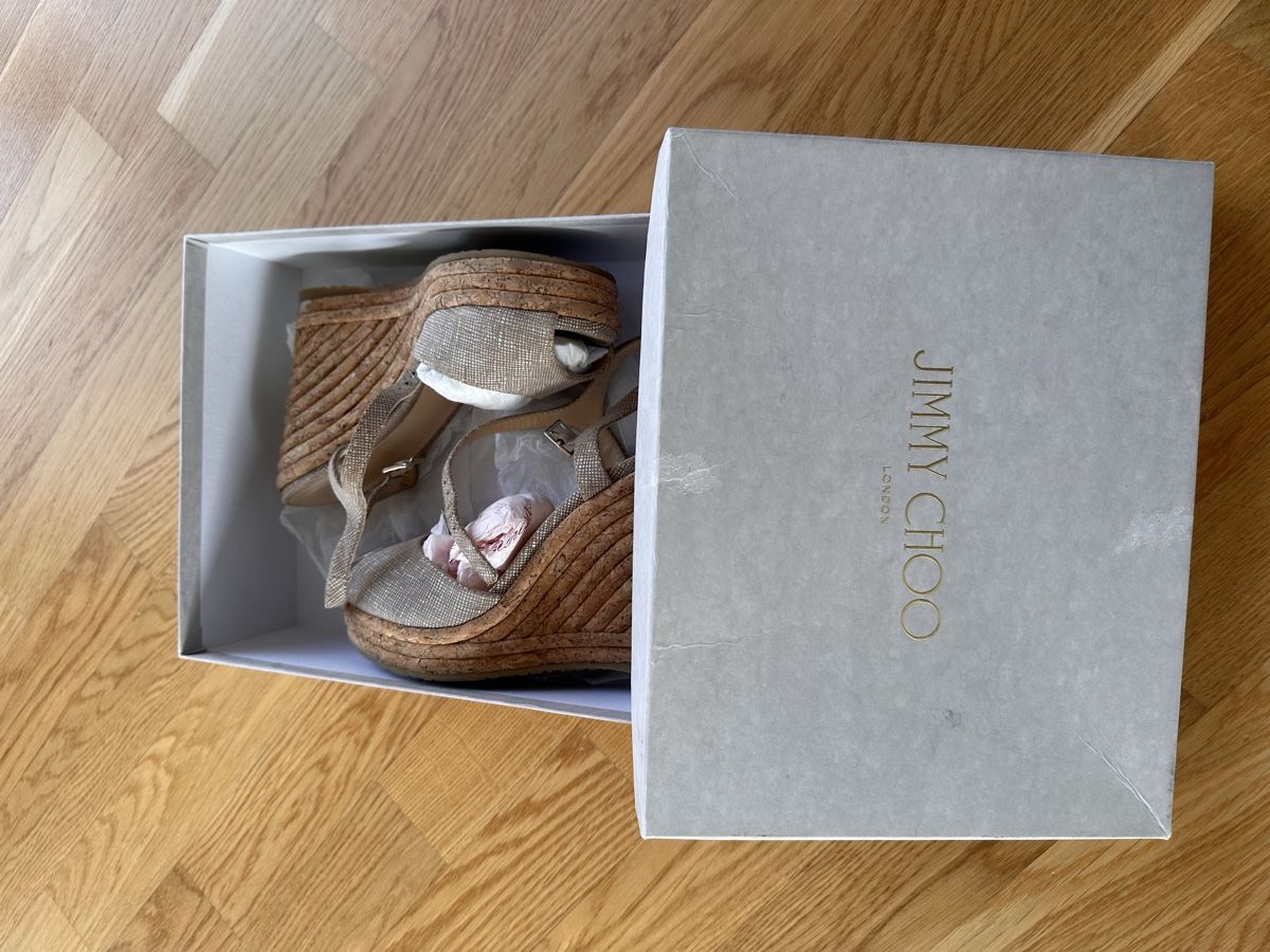 Jimmy Choo Scarpe da donna: Jimmy Choo Wedge 38.5 – Nuovo (secondo la descrizione) da Herrenschwanden venduto da mclaire.morrison 5