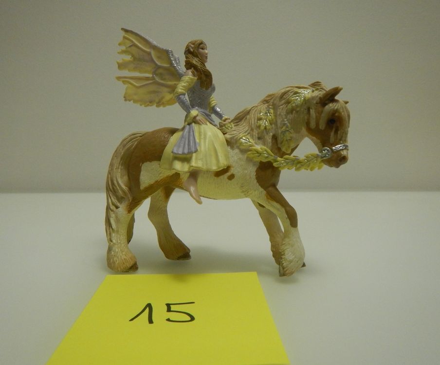  Schleich Pferd mit Elfe (Gebraucht) in Langendorf für CHF 5 – mit Motiv 