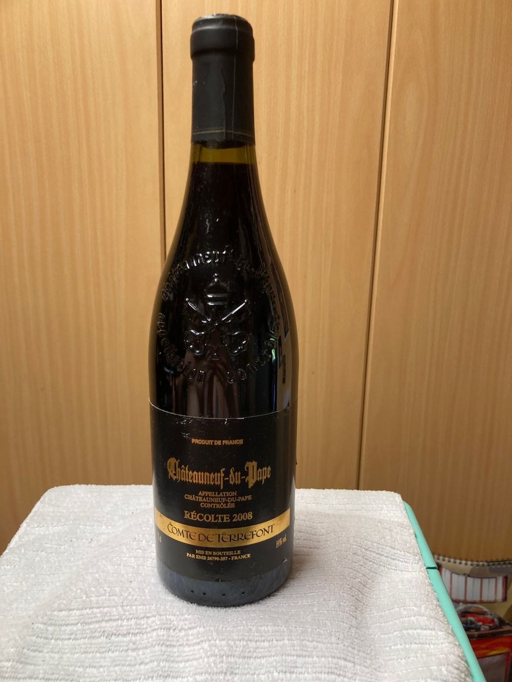 Vino: Château Neuf du Pape 2008 Comte de Terrefonte – Nuovo (secondo la descrizione) da Muttenz venduto da wyhaegli