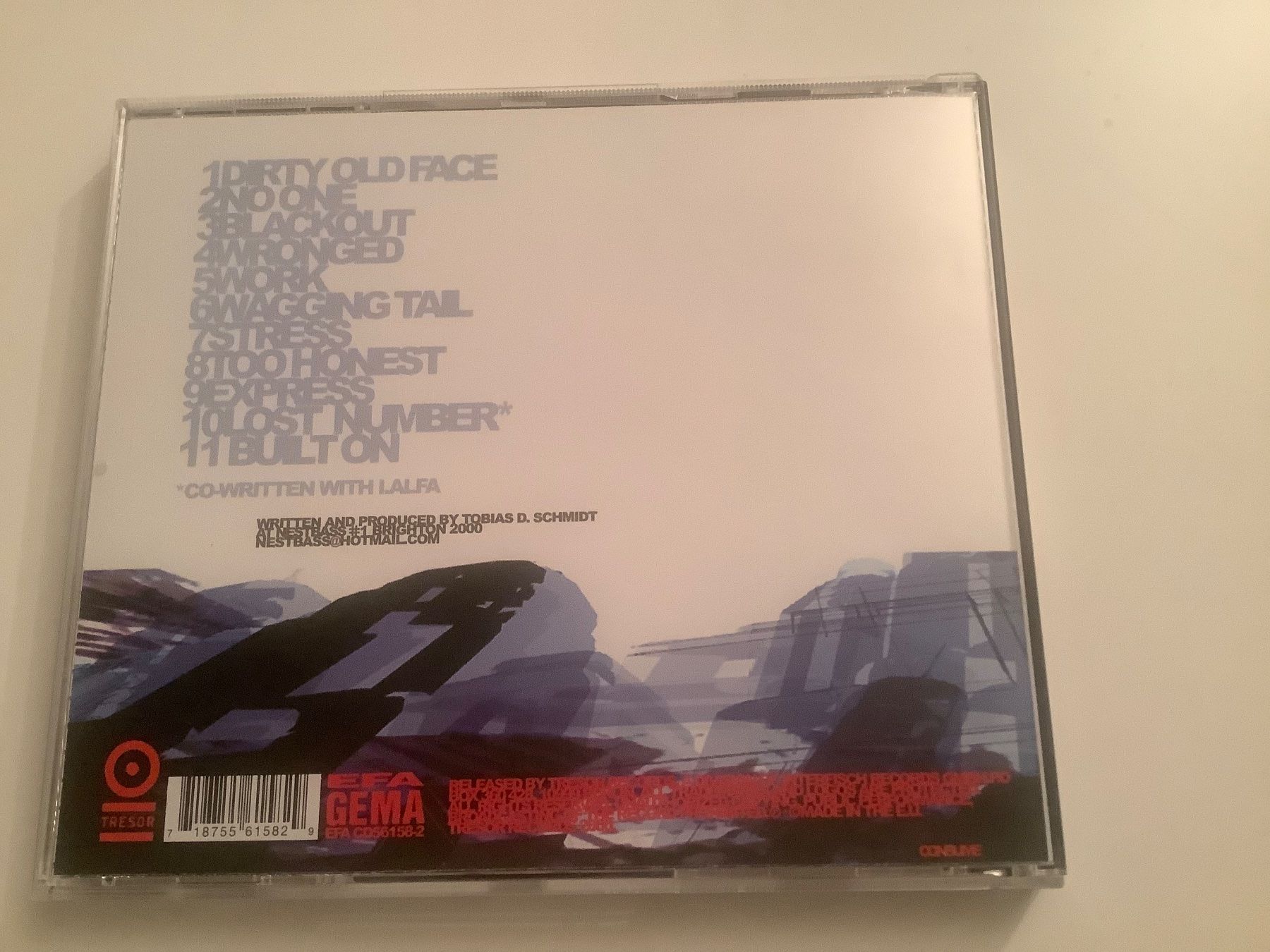 CD: Tobias Schmidt / Destroy / 2000 – Usato da Dübendorf venduto da Shreck 1