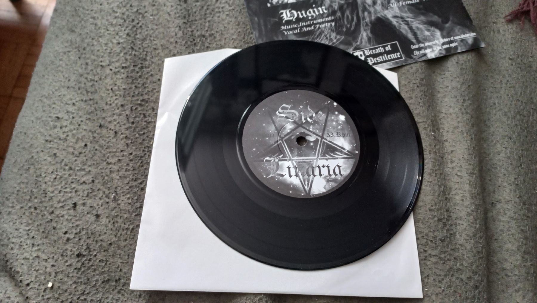Dischi in vinile: Blodarv-Beyond..7"Vinyl Single Black Metal – Usato da Olten venduto da Donatello1984 3