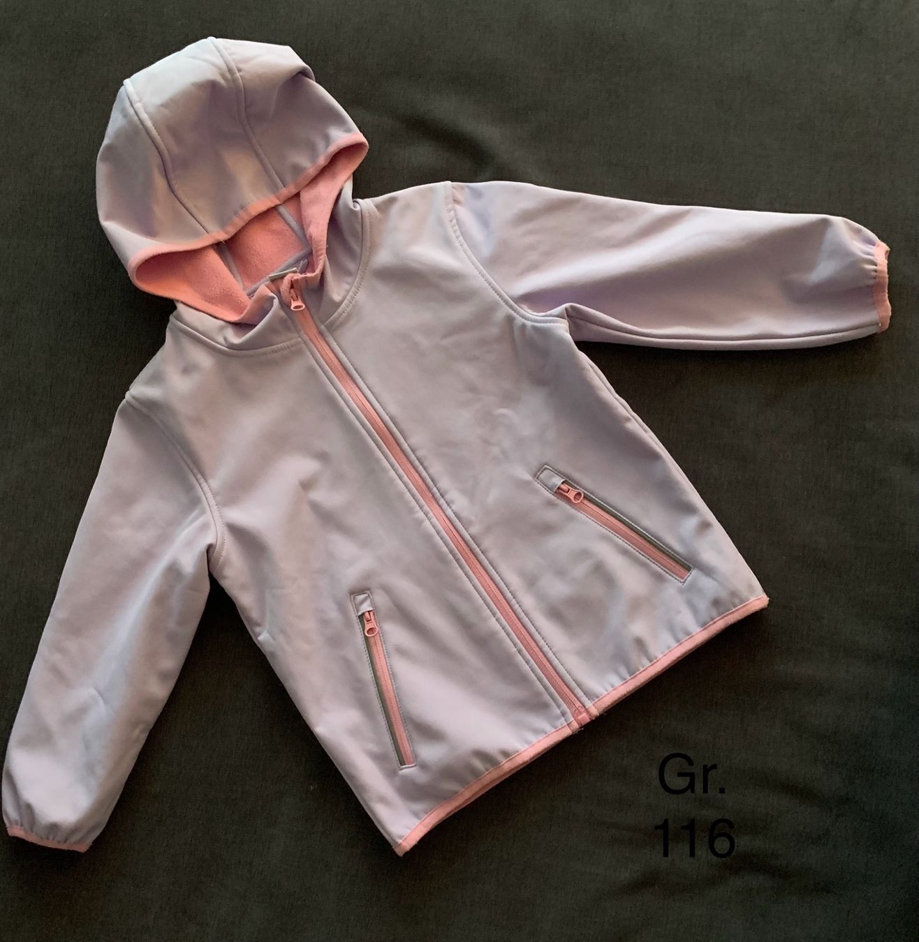 Giacche & Cappotti: Softshelljacke Übergangsjacke Kinder Mädchen Gr.116 – Usato da Bülach venduto da engeli92