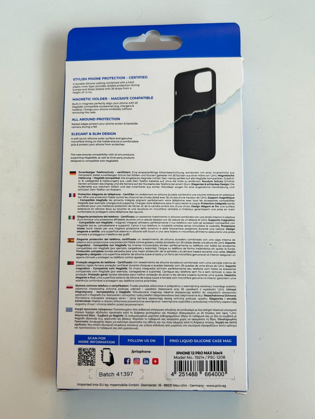 Apple Cover & Protezioni schermo: Silicone Case MAG iPhone 12 Pro Max – Nuovo (secondo la descrizione) da Domat/Ems venduto da Sanpan 1