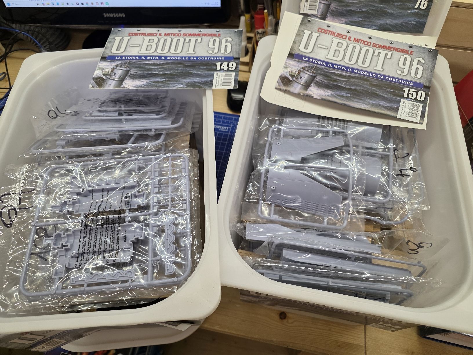 Modellbausätze & Standmodelle: Modello sommergibile U-BOOT 96 Hascette – Neu und originalverpackt aus Calpiogna von Nerowolf 3