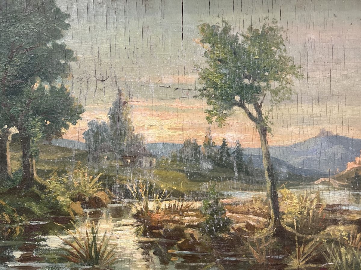 Dipinti: HUILE SUR PANNEAU SIGNÉE ET DATÉE 1944 – Usato da Genève venduto da Qanil77 3