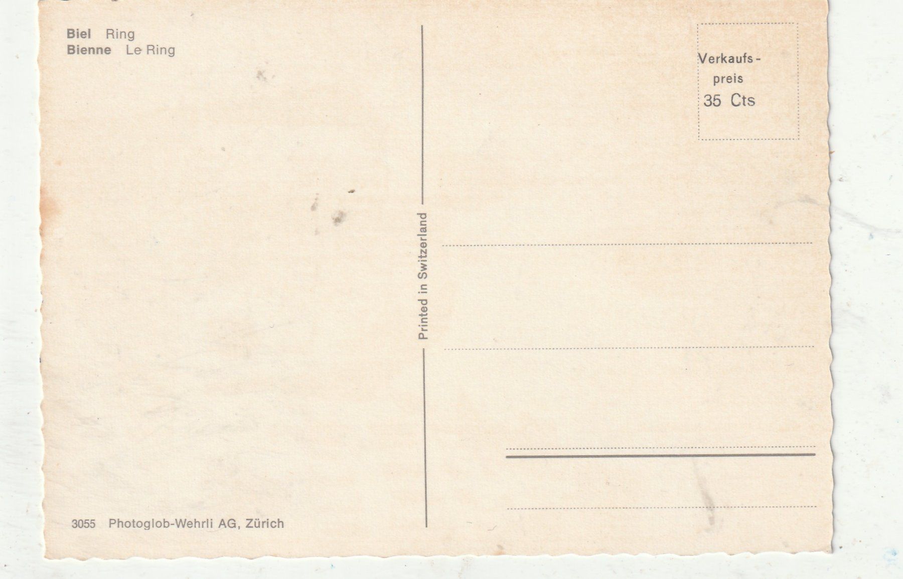 Cartoline postali: Biel – Usato da Lumbrein venduto da made02 1