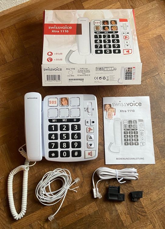 Telefon für Schwerhörige Swissvoice Xtra 1110 | Kaufen auf Ricardo