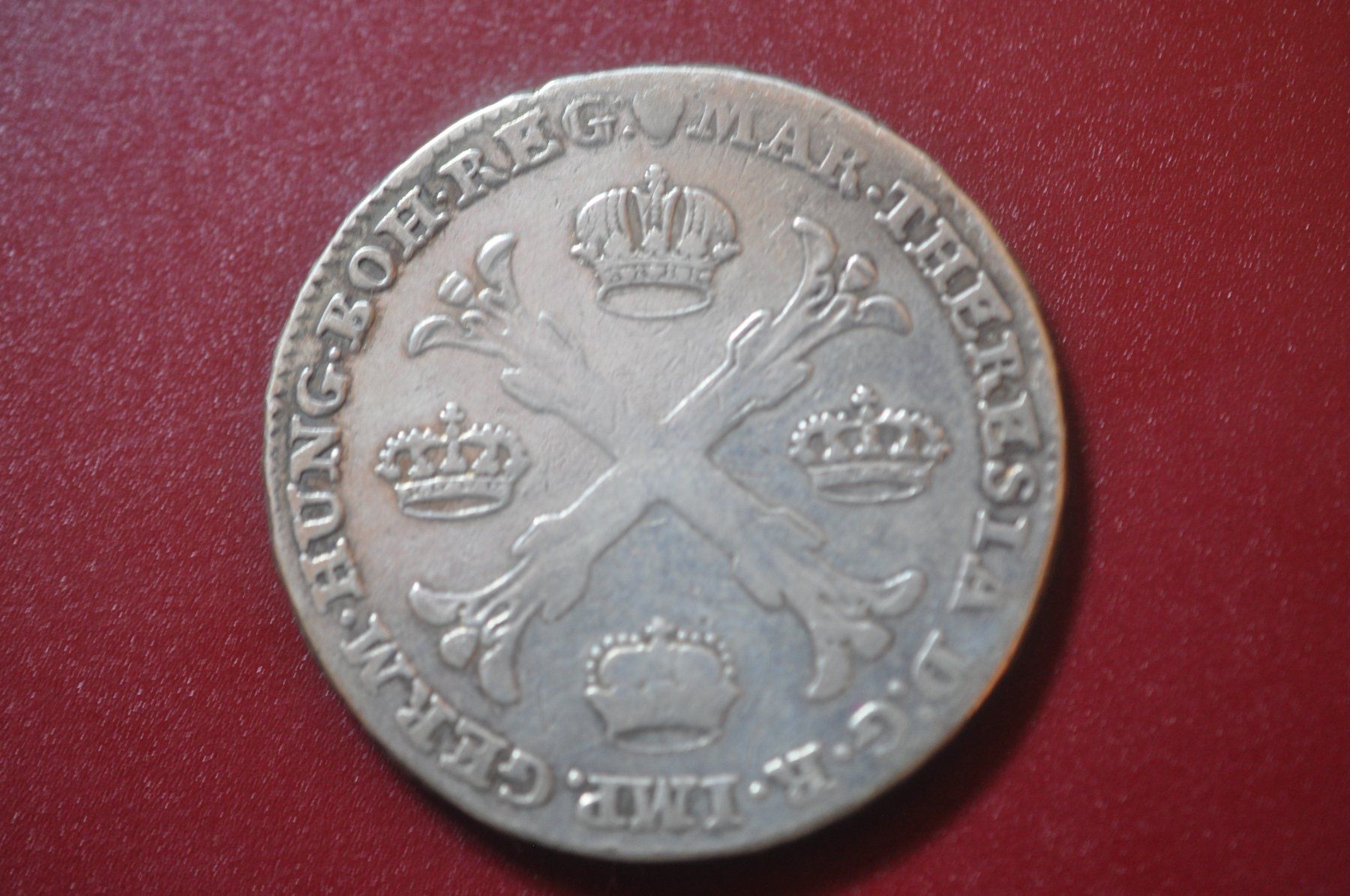Tutti le monete: Pays-bas autrichiens 1 kronenthaler 1765 argent – Usato da Moutier venduto da Phillegrec 1