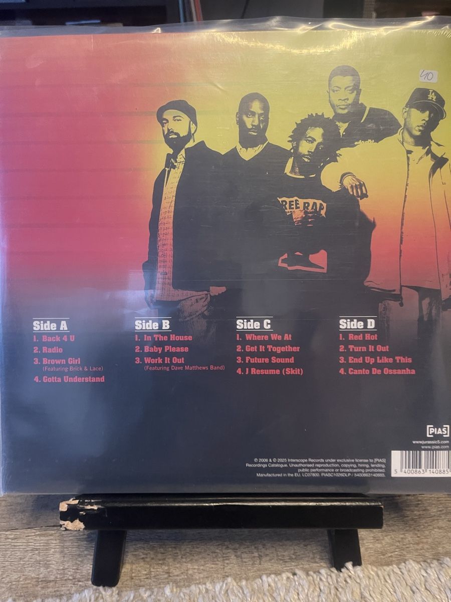 Schallplatten: Jurrasic 5 / Feedback  – Neu und originalverpackt aus Dagmersellen von stonefinger 1