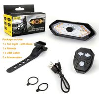 Fahrrad Blinker mit Wireless Fernbedienung