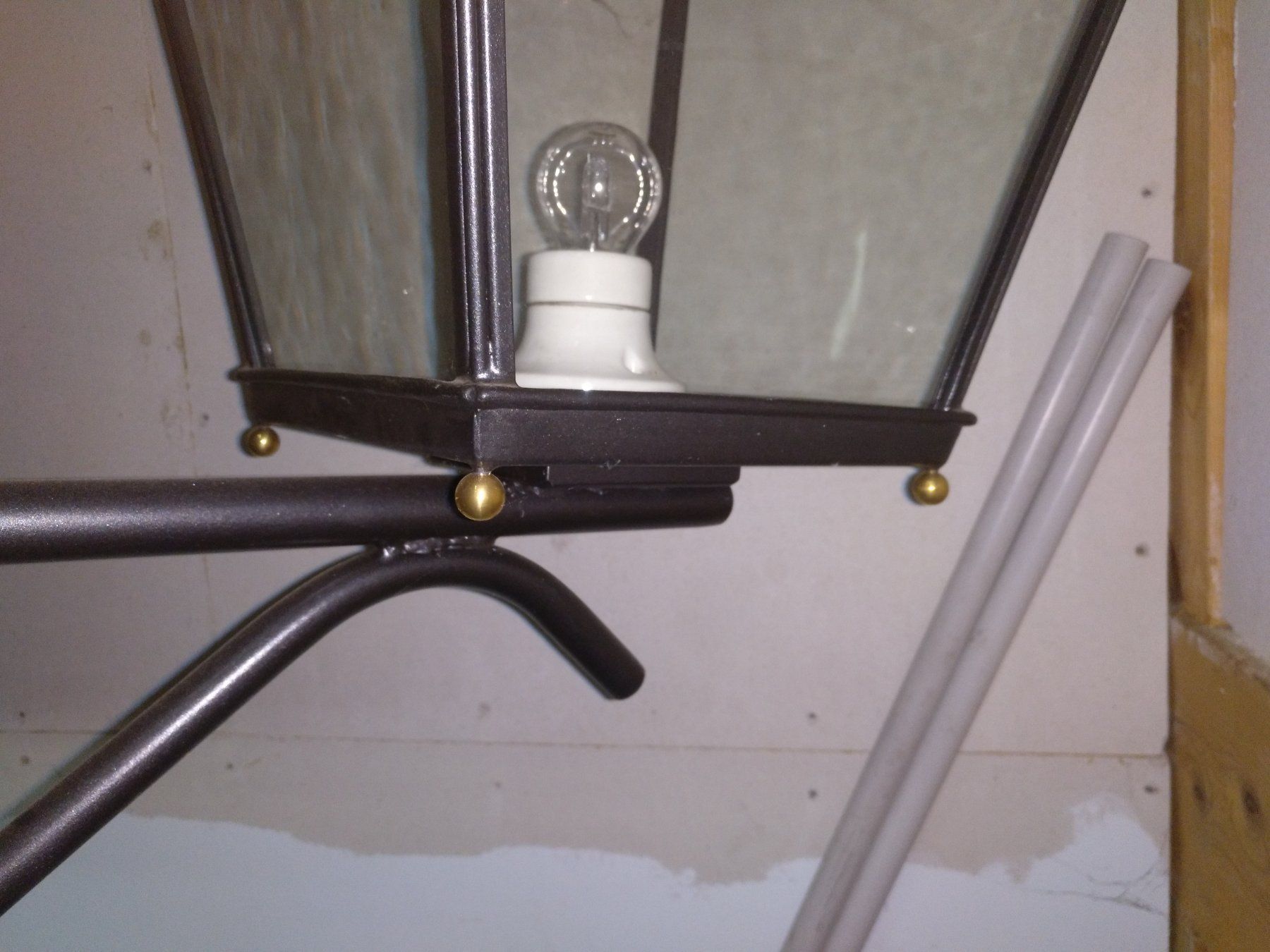 Lampade: Laterne Hauslampe antik – Nuovo (secondo la descrizione) da Zihlschlacht venduto da Logu69 9