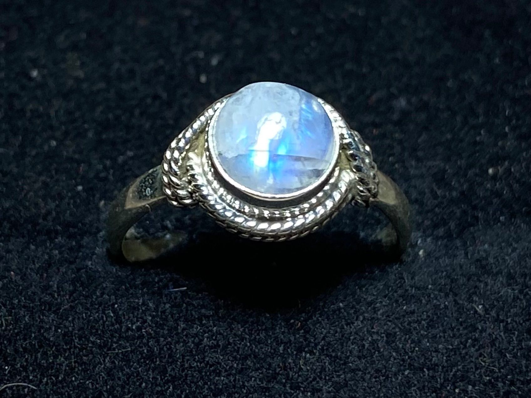 Anelli: 925 Silber Ring - natürlicher Mondstein – Nuovo e nell'imballaggio originale da Laax venduto da Kiki_Kingdom3 1