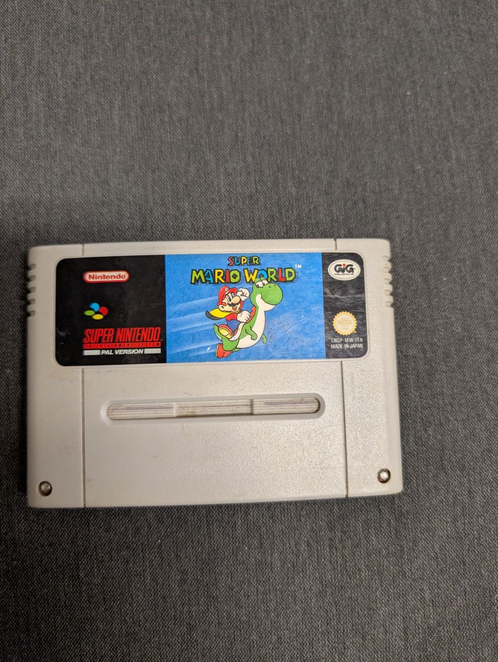 Giochi: Super Mario world super Nintendo – Usato da Giubiasco venduto da Ticinerd