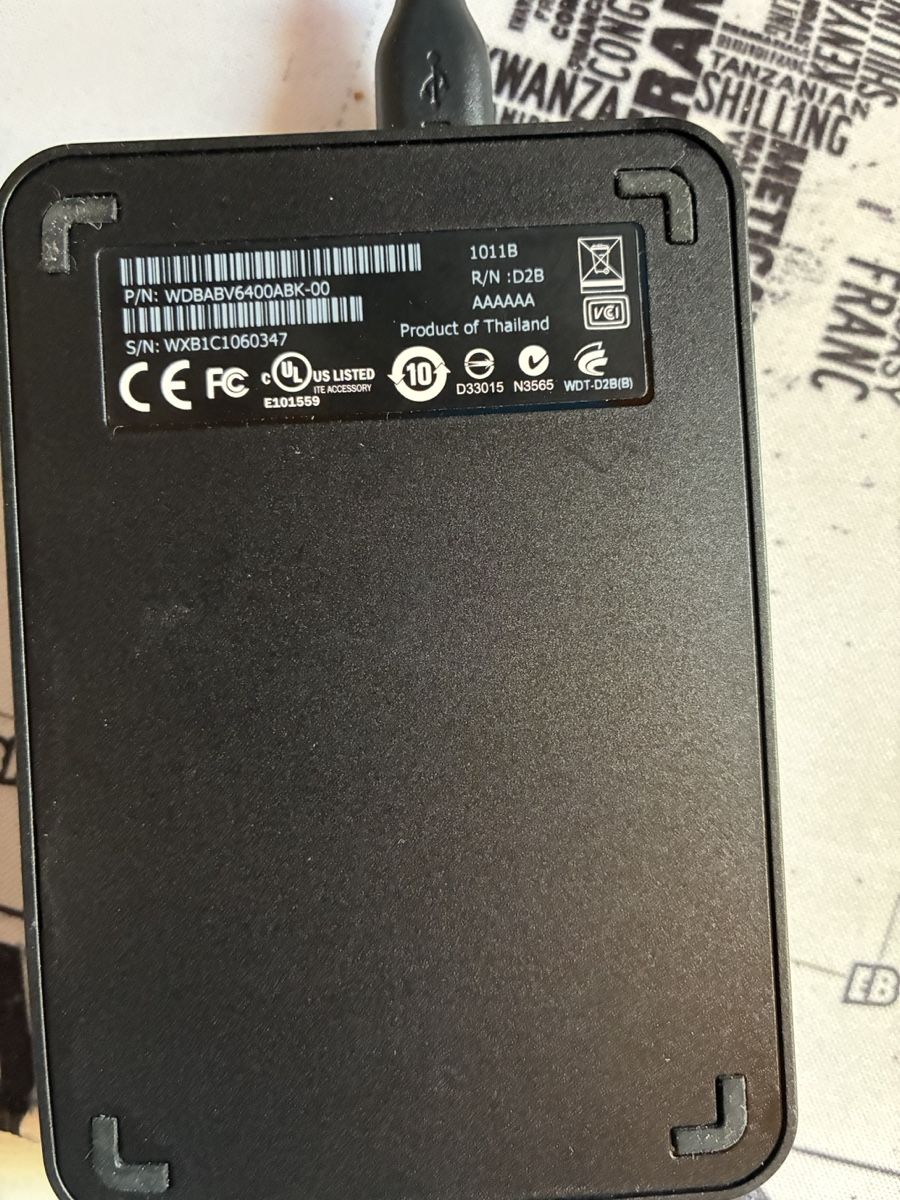 Western Digital Disques durs: Western Digital WD Elements 640GB used – D'occasion à Unterägeri par Phil5
