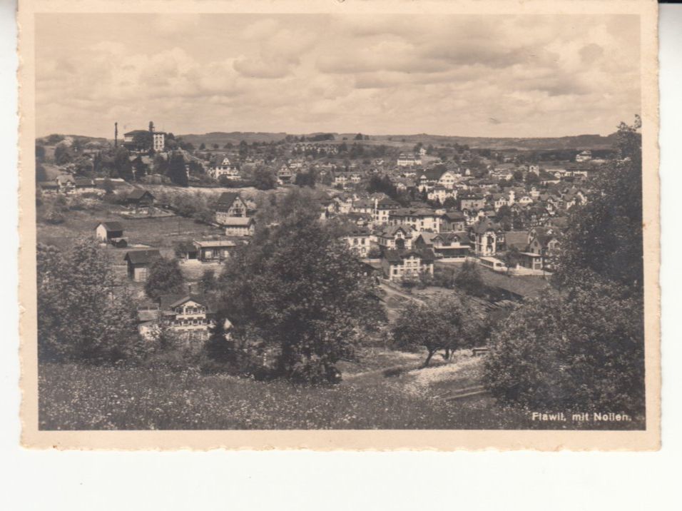 Cartoline postali: Flawil 1934 – Usato da Bürglen TG venduto da StampGraf