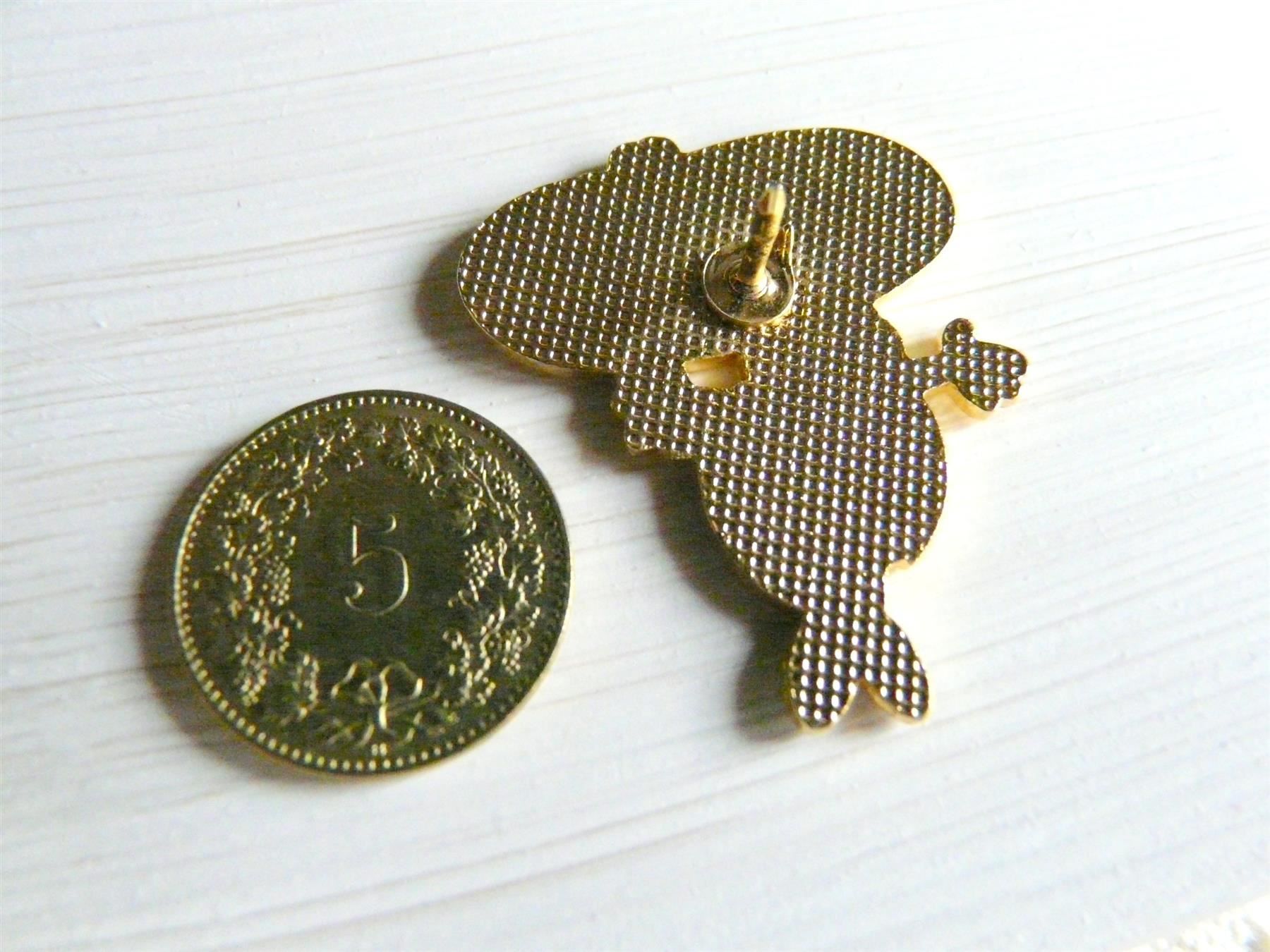 Placchette & Badge: • Chäferli Käfer Elvia      + Versand möglich    pin M6A.18 – Usato da Pully venduto da websurfer1 5