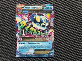 Pokemon Mega Proto Kyogre EX 55/160 XY Primal Clash NM