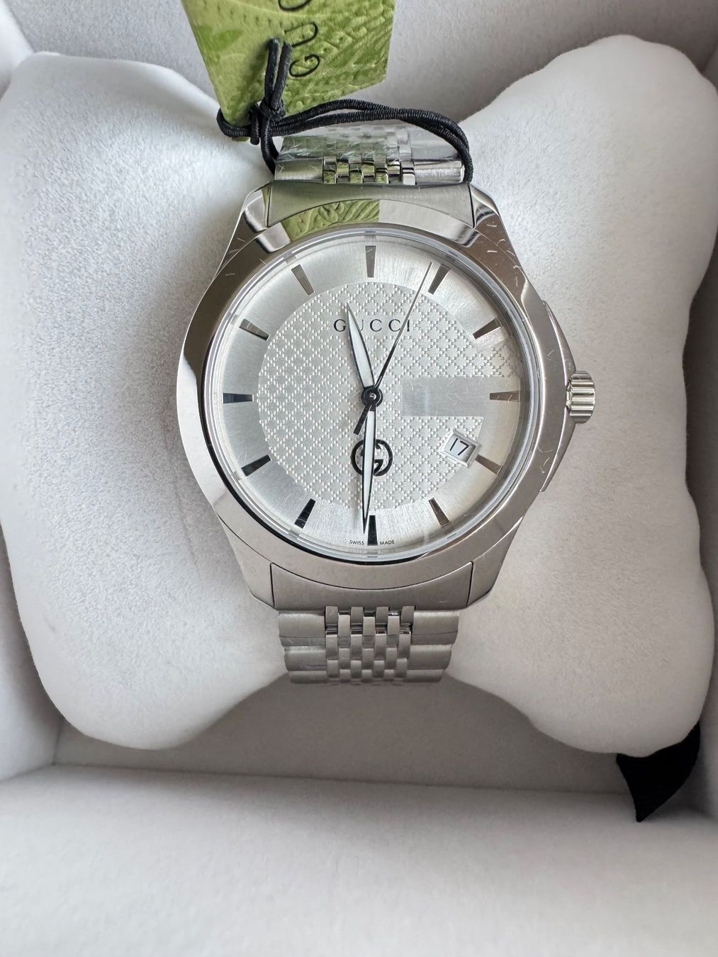 Gucci Orologi: Gucci Uhr Neu und originalverpackt – Nuovo e nell'imballaggio originale da Grossdietwil venduto da RSW032 1